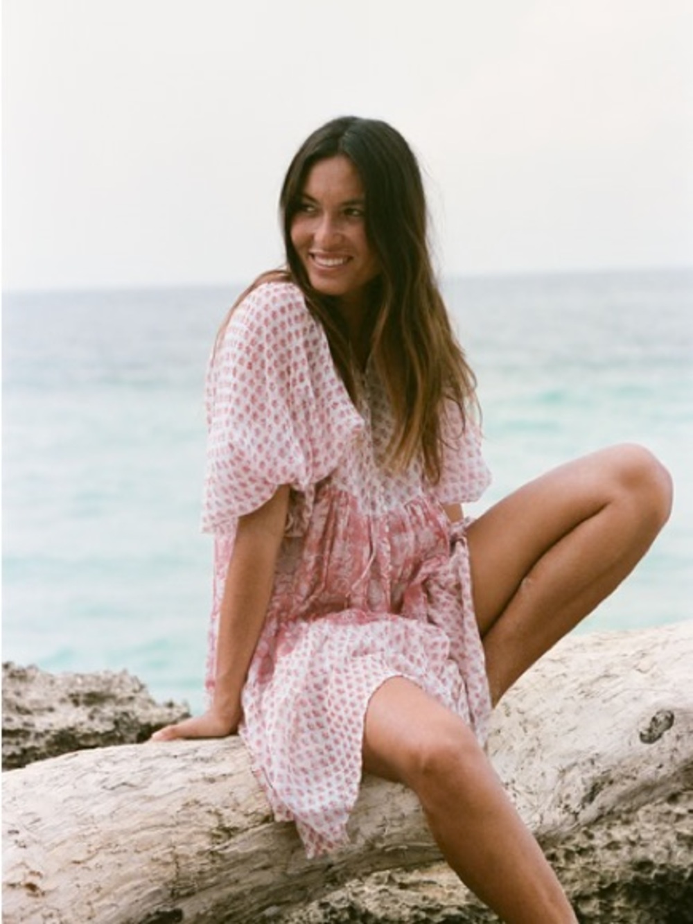 Daughters of India Nora Mini Dress in Primrose